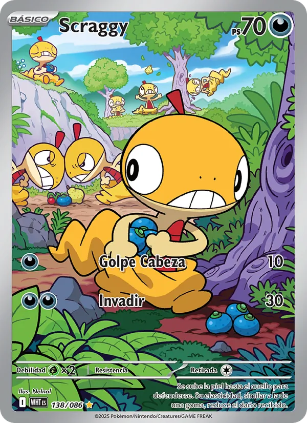 Scraggy (Llama Blanca #138/86)
