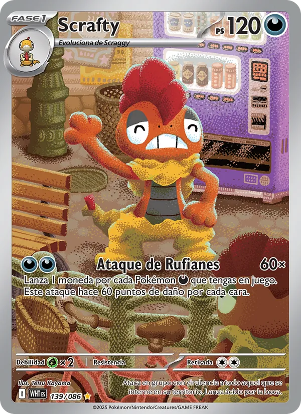 Scrafty (Llama Blanca #139/86)