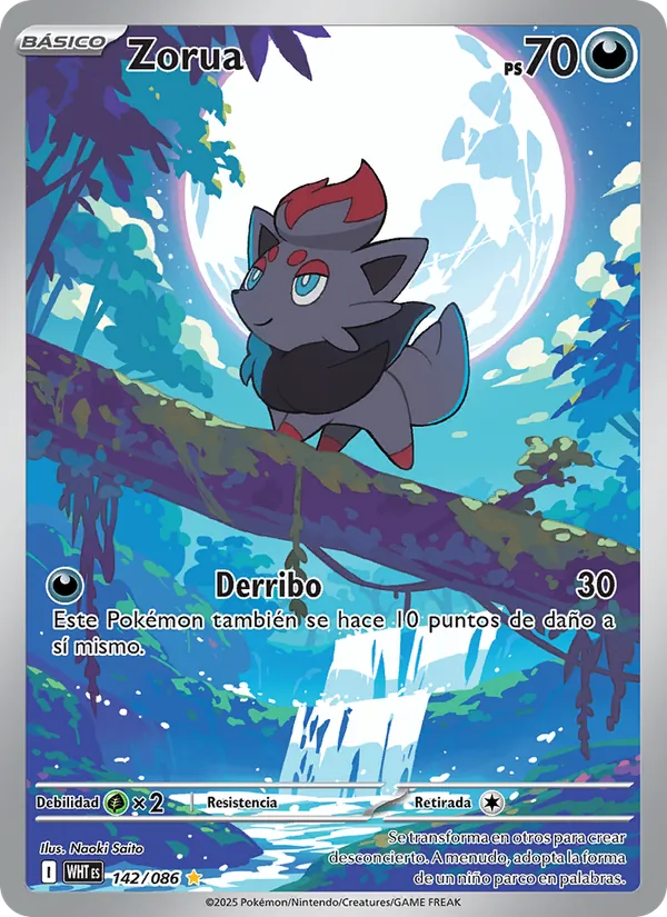 Zorua (Llama Blanca #142/86)
