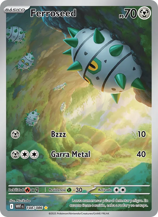 Ferroseed (Llama Blanca #148/86)