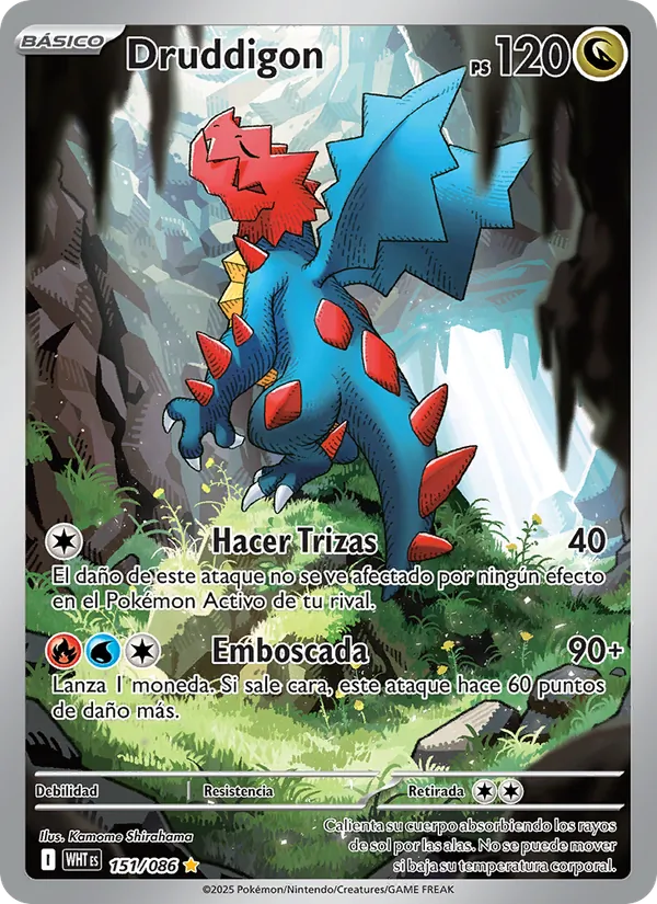 Druddigon (White Flare #151/86)
