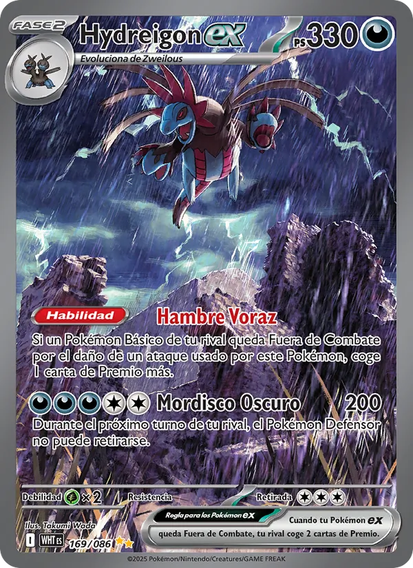 Hydreigon ex (White Flare #169/86)