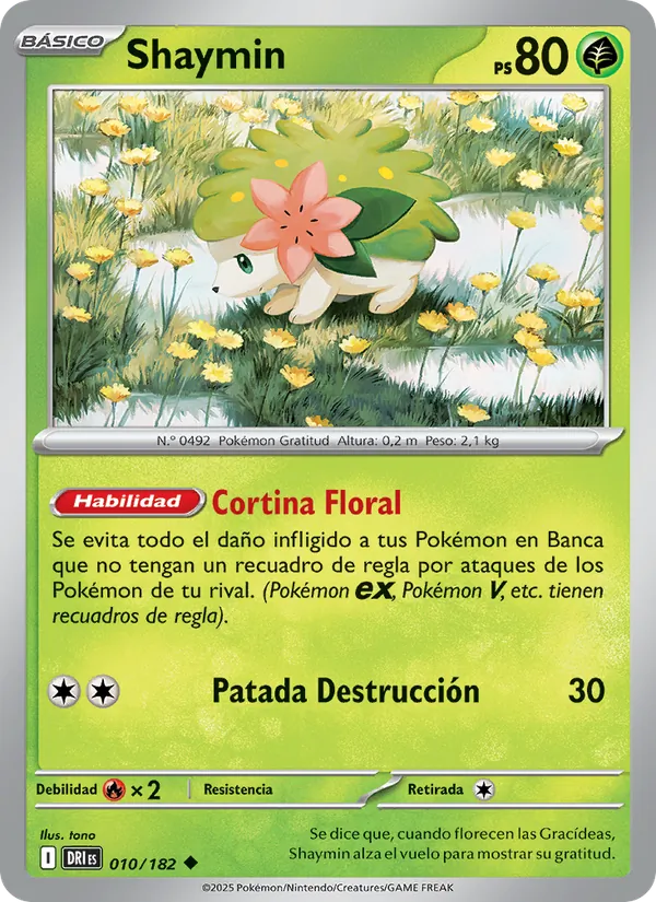 Shaymin (Destined Rivals #010/182)