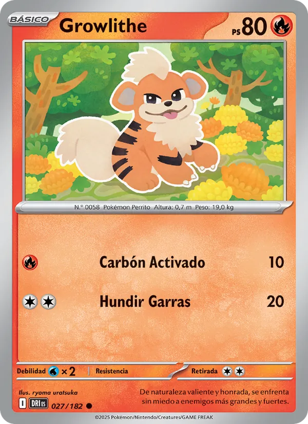 Growlithe (Destined Rivals #027/182)