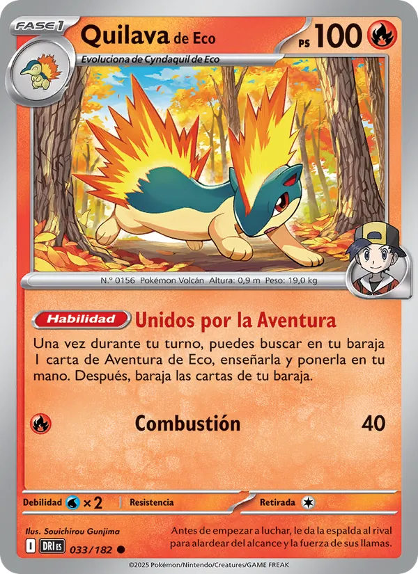 Quilava de Eco (Destined Rivals #033/182)