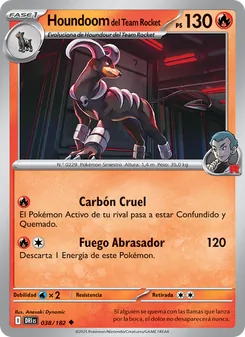 Houndoom del Team Rocket (Rivales Predestinados #038/182)