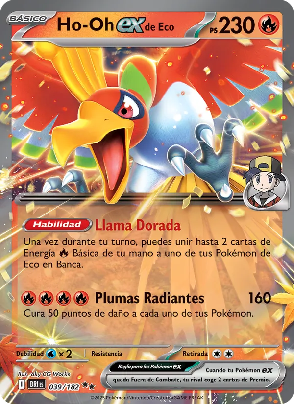 Ho-Oh ex de Eco (Rivales Predestinados #039/182)