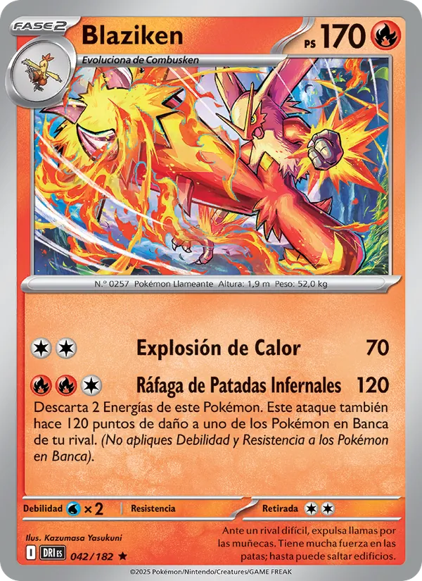 Blaziken (Destined Rivals #042/182)