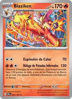 Blaziken (Rivales Predestinados #042/182)