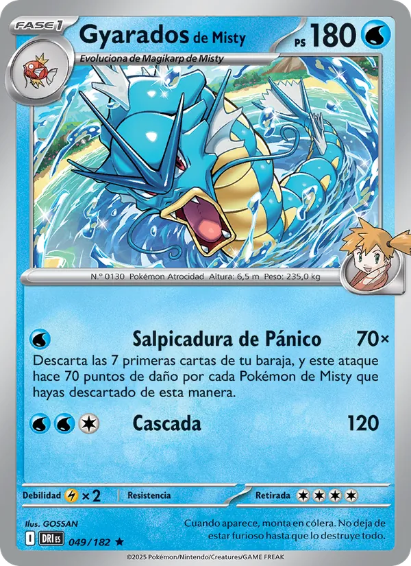 Gyarados de Misty (Rivales Predestinados #049/182)