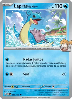 Lapras de Misty (Rivales Predestinados #050/182)