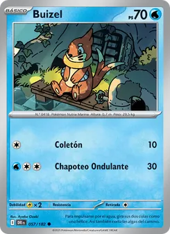 Buizel (Rivales Predestinados #057/182)