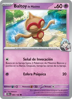 Baltoy de Máximo (Rivales Predestinados #083/182)