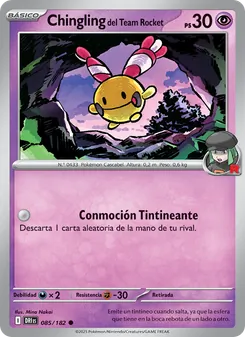 Chingling del Team Rocket (Rivales Predestinados #085/182)