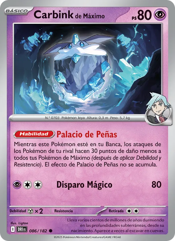 Carbink de Máximo (Rivales Predestinados #086/182)