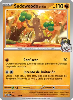 Sudowoodo de Eco (Rivales Predestinados #093/182)