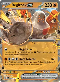 Regirock ex (Rivales Predestinados #101/182)