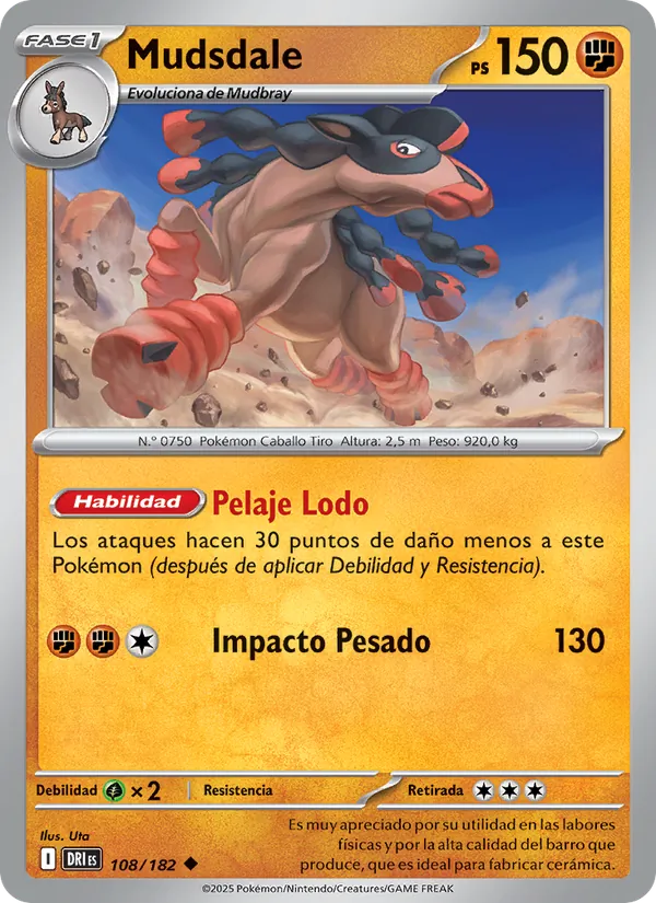 Mudsdale (Rivales Predestinados #108/182)