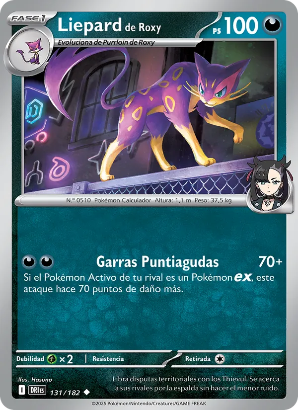 Liepard de Roxy (Rivales Predestinados #131/182)