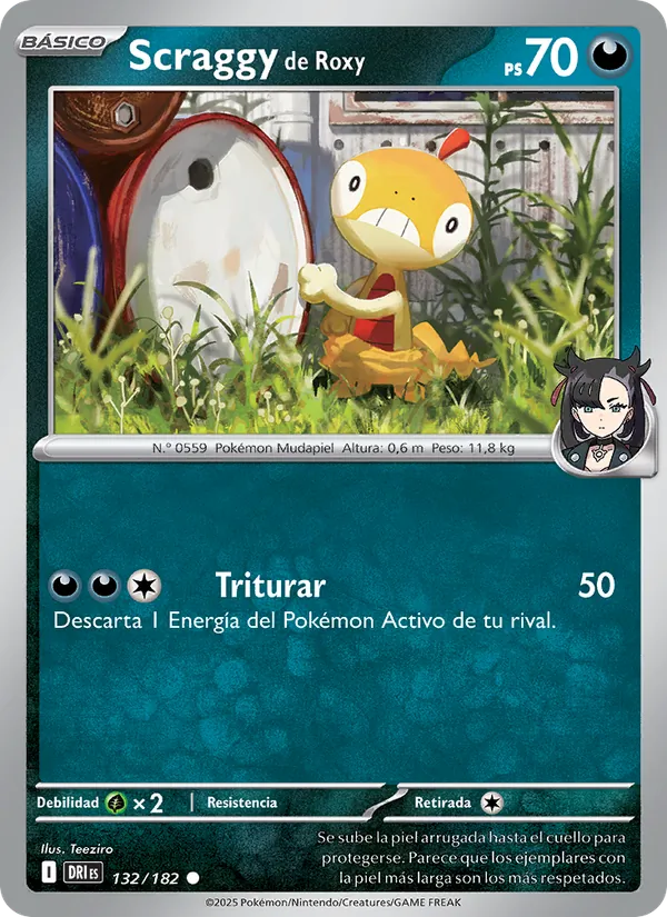 Scraggy de Roxy (Rivales Predestinados #132/182)