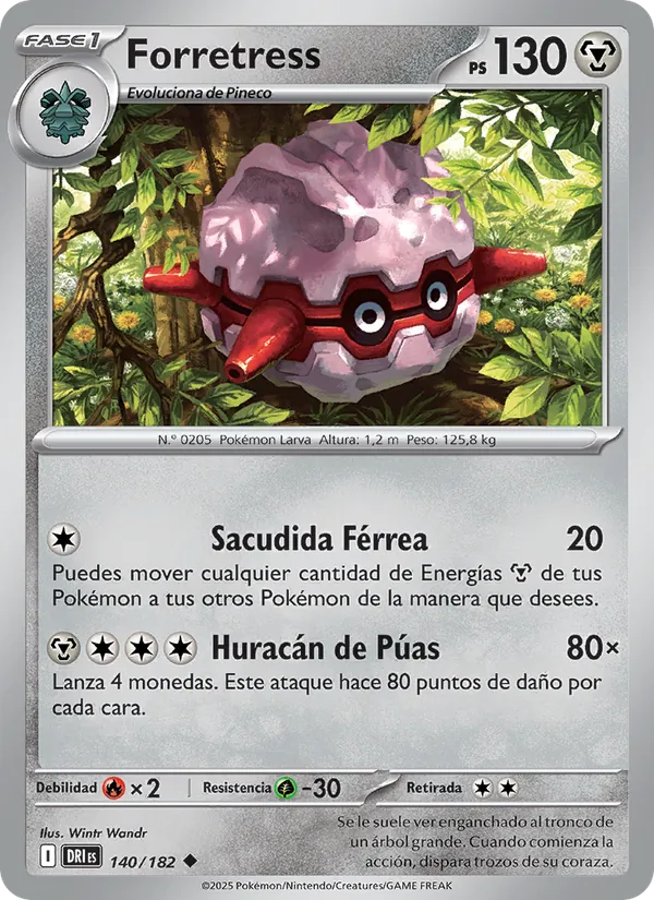 Forretress (Rivales Predestinados #140/182)