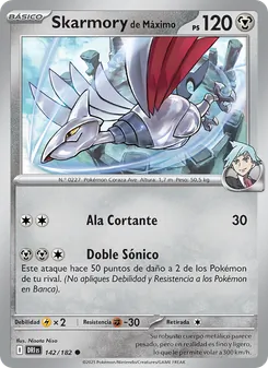 Skarmory de Máximo (Rivales Predestinados #142/182)