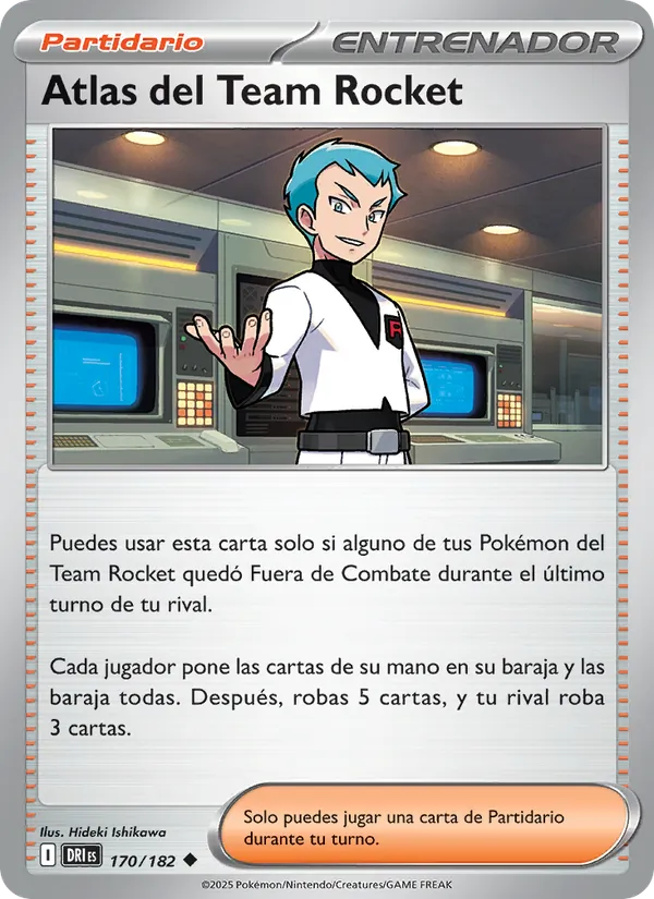Atlas del Team Rocket (Rivales Predestinados #170/182)