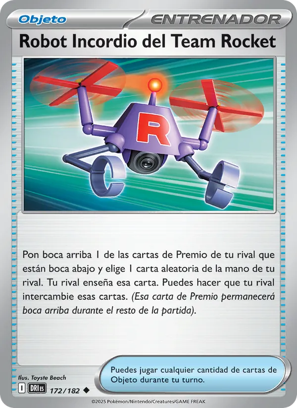 Robot Incordio del Team Rocket (Rivales Predestinados #172/182)