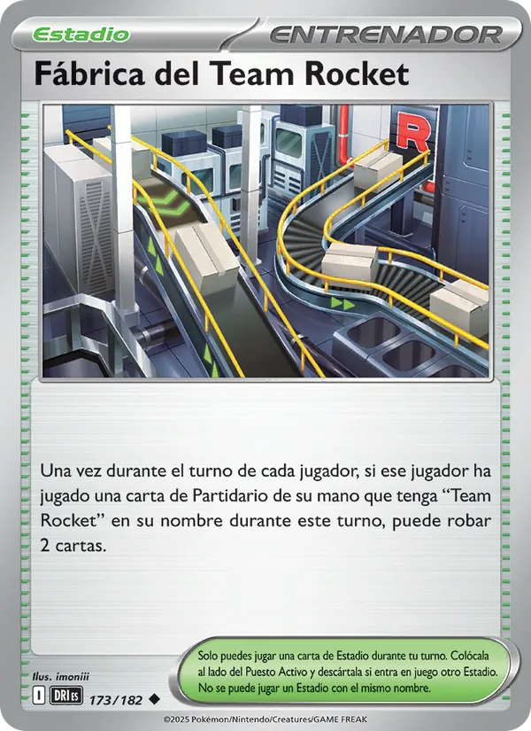 Fábrica del Team Rocket (Rivales Predestinados #173/182)
