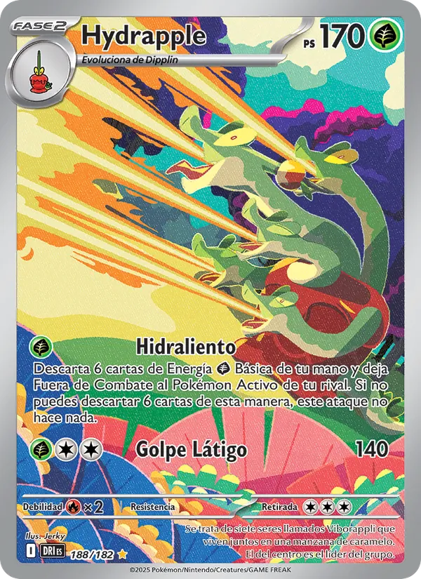Hydrapple (Rivales Predestinados #188/182)