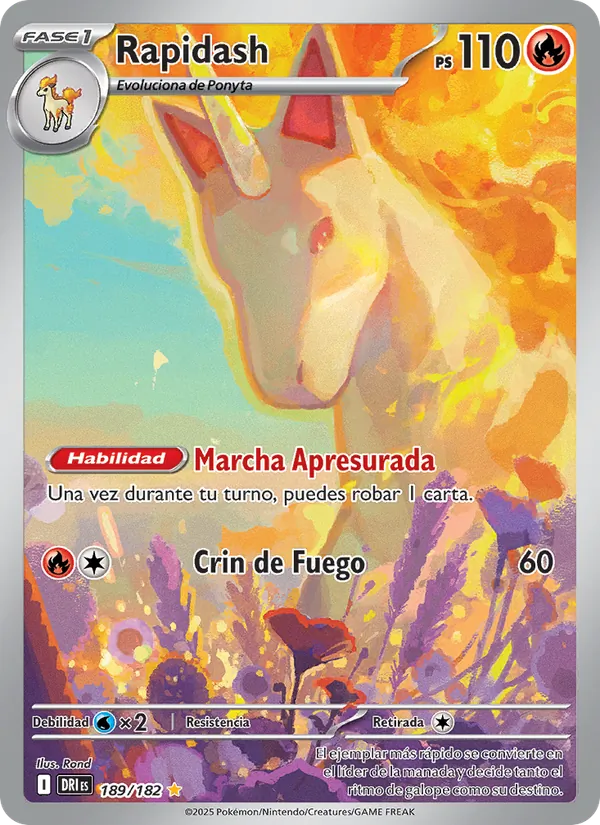 Rapidash (Rivales Predestinados #189/182)