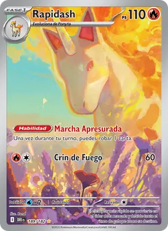 Rapidash (Rivales Predestinados #189/182)