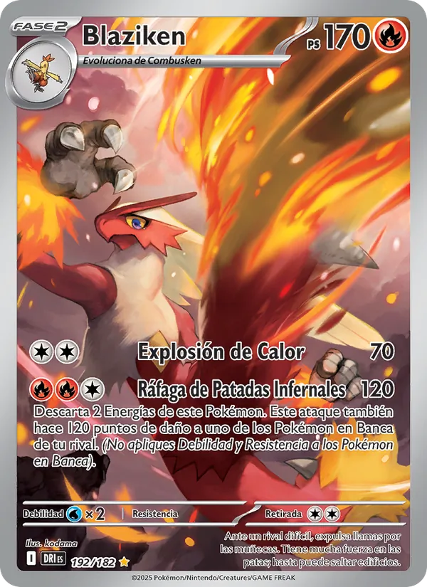 Blaziken (Destined Rivals #192/182)