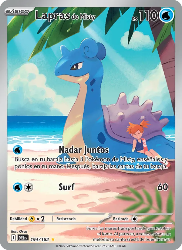 Lapras de Misty (Rivales Predestinados #194/182)