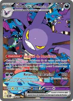 Crobat ex del Team Rocket (Rivales Predestinados #234/182)