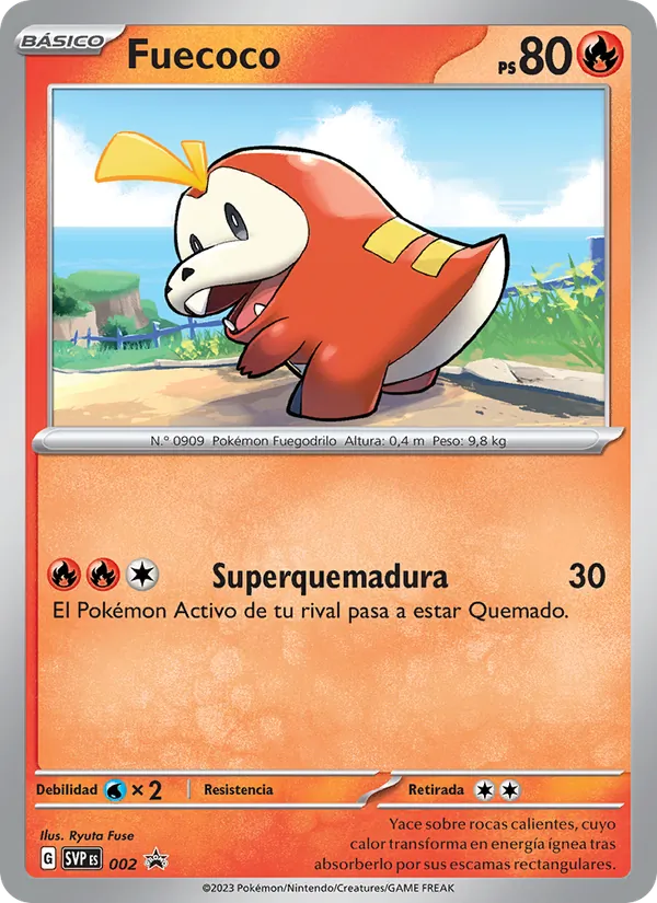 Fuecoco (SVP Black Star Promos #002/225)