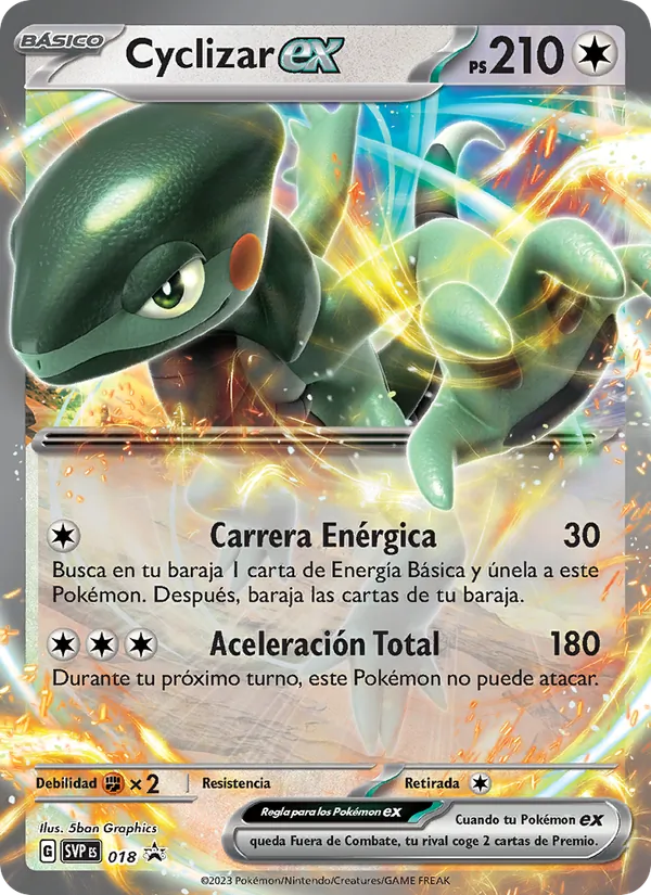 Cyclizar ex (SVP Black Star Promos #018/225)