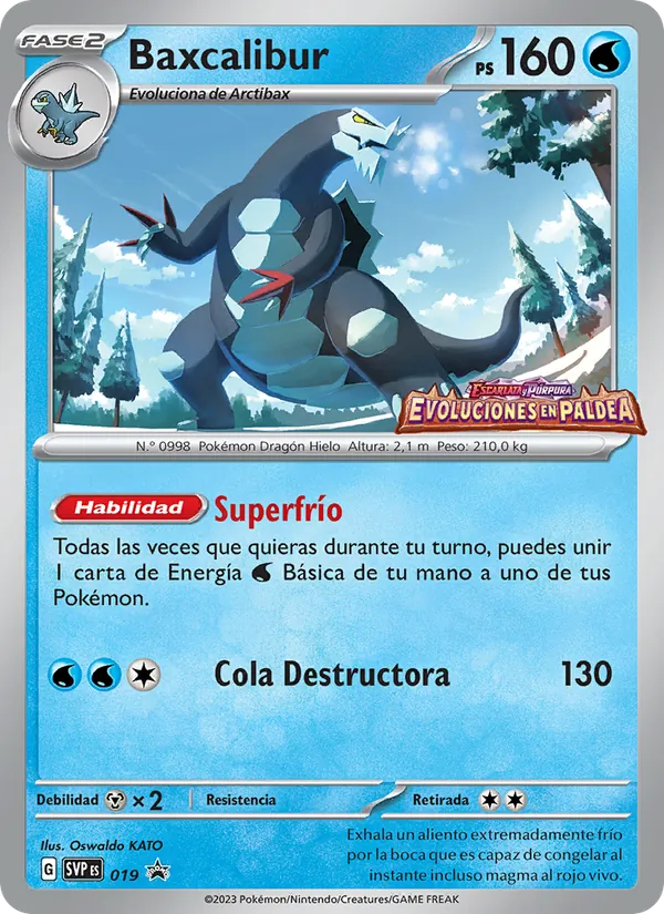 Baxcalibur (SVP Black Star Promos #019/225)