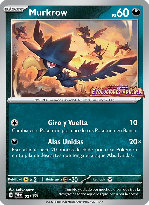 Murkrow (SVP Black Star Promos #021/225)