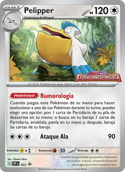 Pelipper (SVP Black Star Promos #022/225)