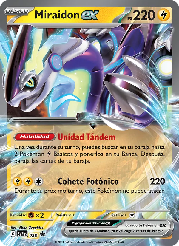 Miraidon ex (SVP Black Star Promos #028/225)