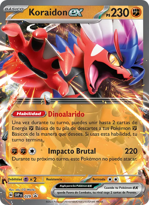 Koraidon ex (SVP Black Star Promos #029/225)