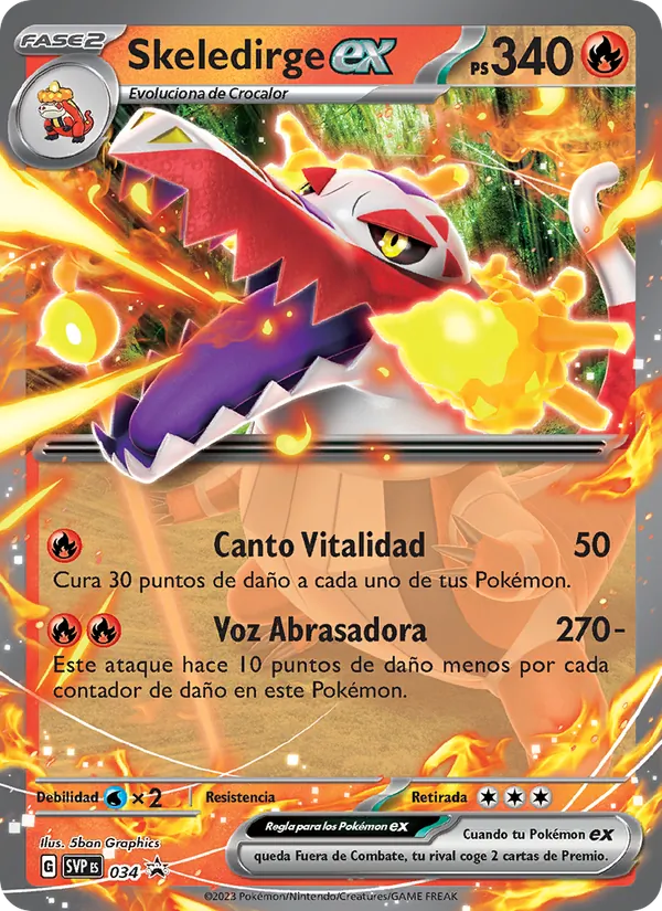 Skeledirge ex (SVP Black Star Promos #034/225)