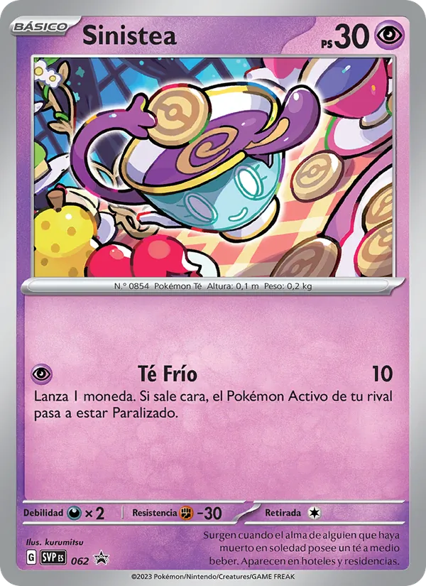 Sinistea (SVP Black Star Promos #062/225)
