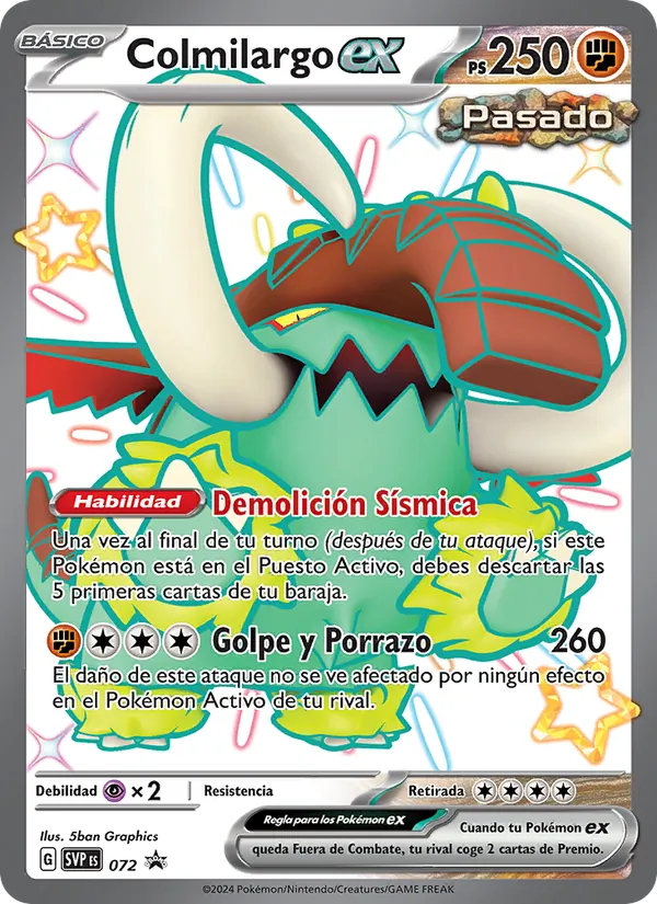 Colmilargo ex (SVP Black Star Promos #072/225)