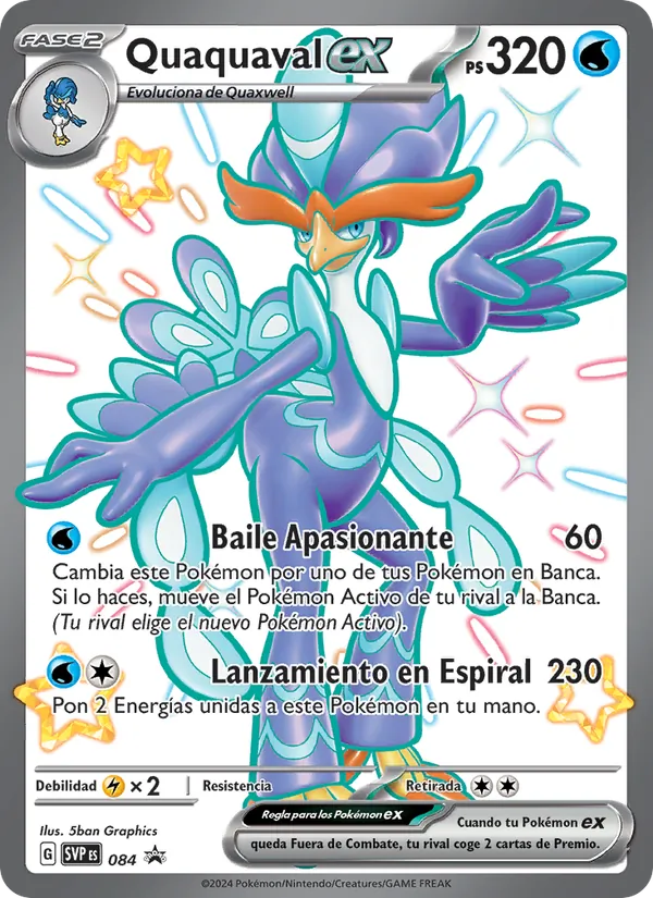 Quaquaval ex (SVP Black Star Promos #084/225)