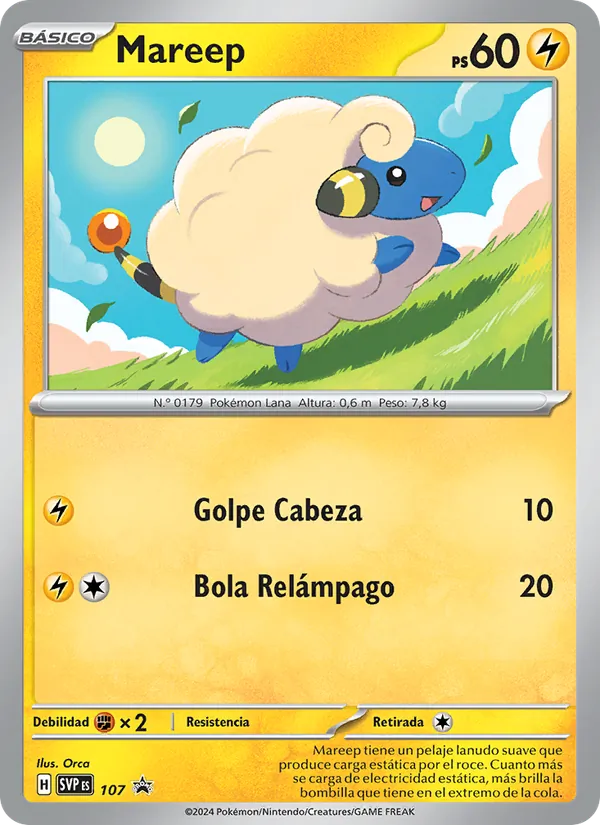 Mareep (SVP Black Star Promos #107/225)