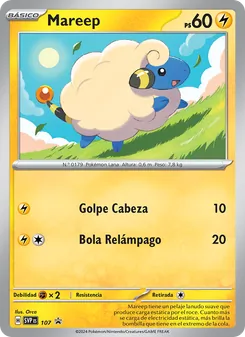 Mareep (SVP Black Star Promos #107/225)