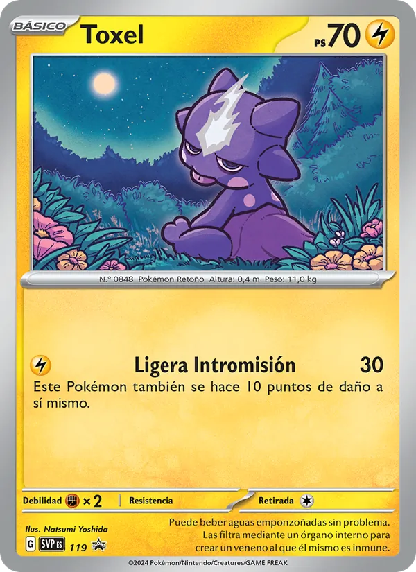 Toxel (SVP Black Star Promos #119/225)