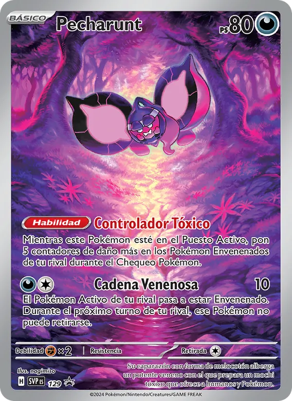 Pecharunt (SVP Black Star Promos #129/225)